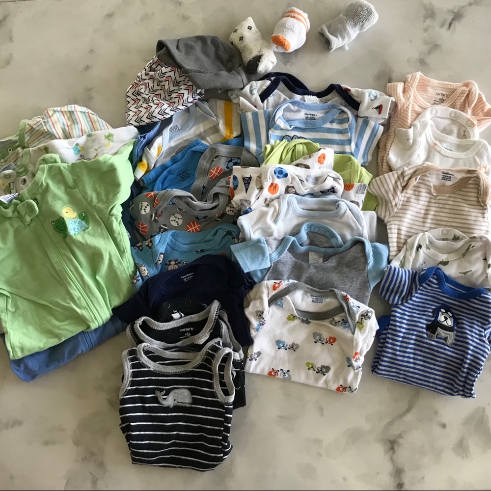 Newborn baby boy lot